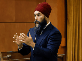 NDP Leader Jagmeet Singh said his motion was about reconciliation, but also a condemnation of government hypocrisy.
