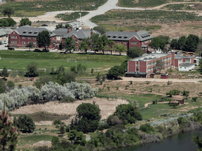 The former Kamloops Indian Residential School where the discovery of the remains of 215 children in a mass grave became world news. China's Communist Party has not been silent about it.