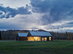 The 2,500 square foot Sumanik House appears deceptively small and consists of two simple gable forms over a single floor. The main house features a master bedroom suite. The garage is attached by a slender link that also connects to two guest bedrooms maintained at a lower temperature when not in use to conserve energy.