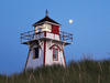 A lighthouse at Prince Edward Island National Park.