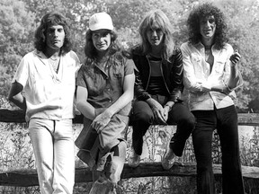 How you gonna keep 'em down on the farm? Queen at Rockfield back in the day.