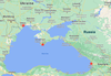 A straight sail from Odessa to Birumi can run close to the Russian navy base at Cape Fiolent near Sevastopol.