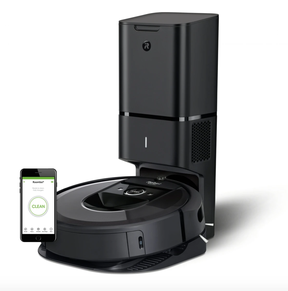 The iRobot Roomba i7+ with Clean Base.