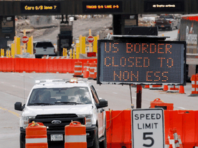 Prime Minister Justin Trudeau has previously said the government will start with allowing fully vaccinated travellers to cross the U.S. border.