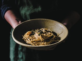 Scallion oil noodles from My Shanghai