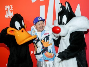 Eric Bauza attends the Space Jam: A New Legacy party at Six Flags Magic Mountain on June 29, 2021 in Valencia, Calif.