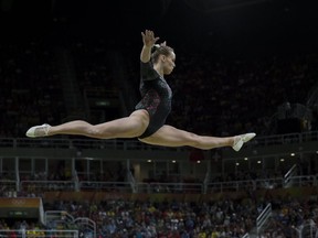 August 11, 2016 - Ellie Black, of Canada, competes in the Women's All-Around Gymnastics final at the Rio 2016 Olympic Games in Rio de Janeiro, Brazil.