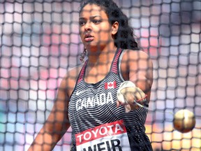 The California-born, hammer-throwing daughter of a three-time British Olympian will compete for Canada in Tokyo in hammer throw, where she will also proudly represent her Mohawk lineage.



Claus Andersen/Athletics Canada