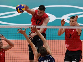 The Canadian men's volleyball team finished fifth at the 2016 Rio Olympics.