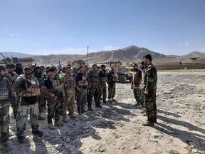 Afghan commandos arrive to reinforce security forces in Faizabad, capital of Badakhshan province, after the Taliban captured neighbourhood districts of Badakhshan recently, July 4, 2021.