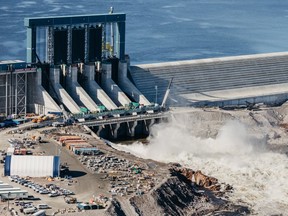 In November 2016, the federal government guaranteed nearly $3 billion in debt for the Muskrat Falls project after costs ballooned to more than $11 billion from an initial $7.4 billion. The final cost was pegged at $13 billion.