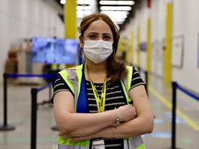 Pawandeep Johal, a Tier 3 Associate at Amazon’s Brampton Fulfillment Centre, is part of a group of 100 Amazon Canada employees who have been with the company since operations first began in the country a decade ago.