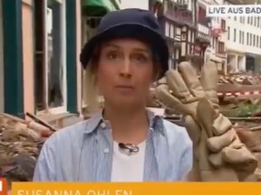 German TV reporter Susanna Ohlen
