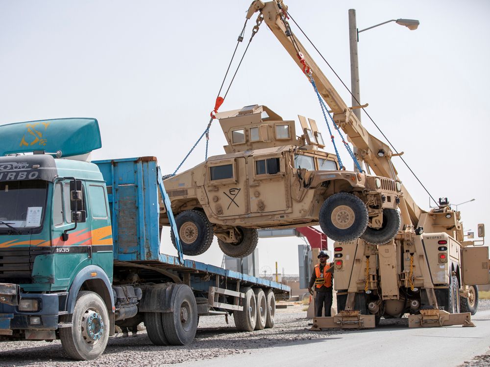 U.S. returns giant Bagram airfield to Afghanistan after nearly 20