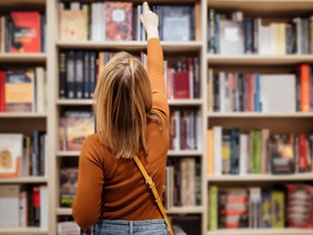 Young girl student