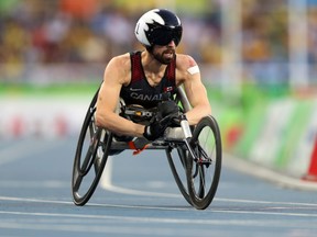 Canada's Brent Lakatos at the 2016 Paralympics.
