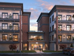 The four-storey project by MDM Developments is 90 minutes from downtown Toronto.