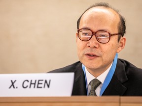 China's permanent representative to the United Nations, Ambassador Chen Xu.