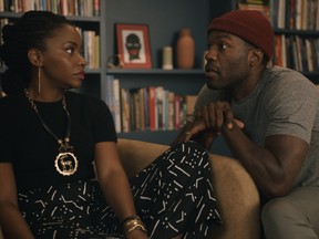 Scary stories: Teynoah Parris and Yahya Abdul-Mateen II in Candyman.