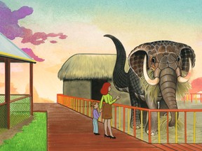 What elephant in the room? A scene from Cryptozoo.