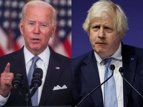 U.S. President Joe Biden and U.K. Prime Minister Boris Johnson have been pointing fingers at each other over the Afghanistan crisis.