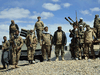 Afghan resistance movement and anti-Taliban militia members stand guard at an outpost in Panjshir province, Afghanistan.