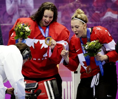 Edmonton Mercurys after Winning Winter Olympics Gold Medal
