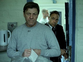 Sean Bean and Stephen Graham play a prisoner and a prison officer in Time.