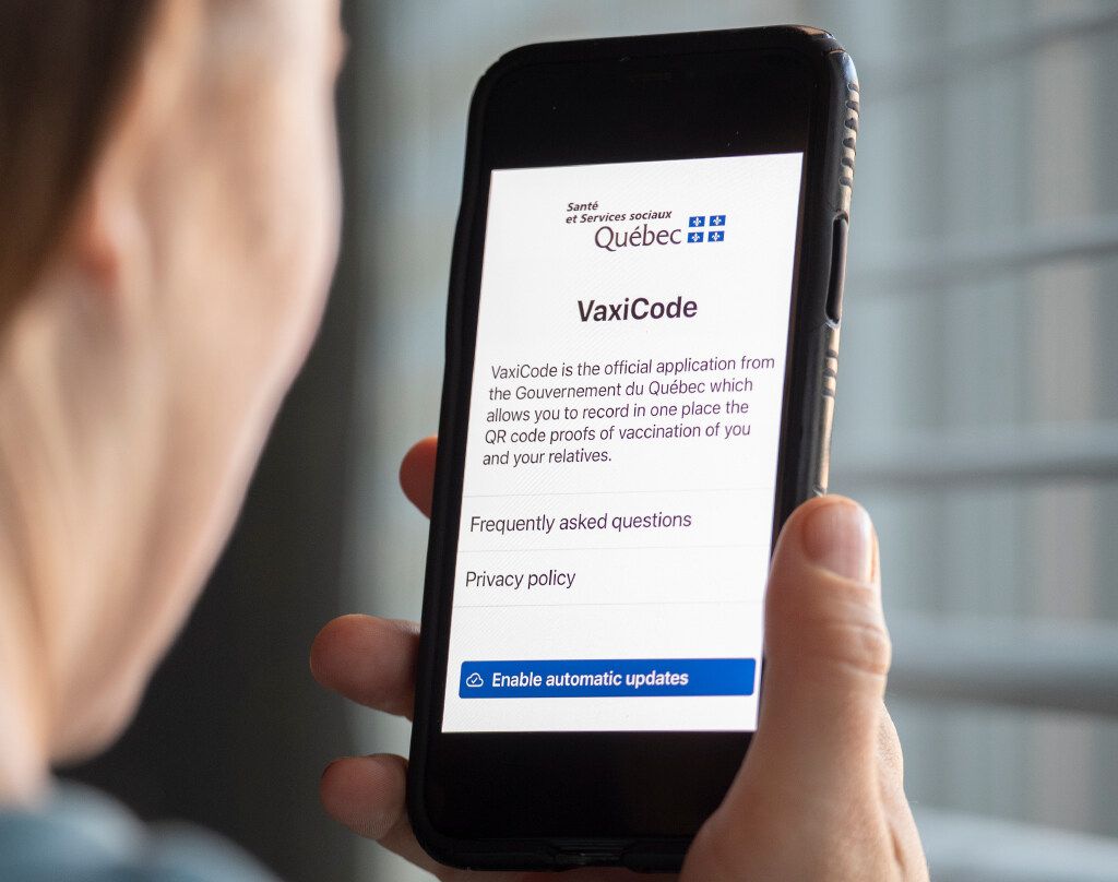 Quebec vaccine passport safe and a good model for Canada Cybersecurity