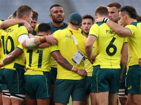 Australia's Rugby Sevens players have been reprimanded for their drunken behaviour on a flight home from the Tokyo Olympics and for damaging their rooms in the Japanese capital, Rugby Australia said on Thursday.