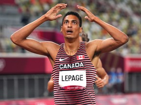 LePage refused to blame his knee injury for the near-miss in Tokyo — “I still could have done better in so many events, right?’ — and talked about the importance of improving in the javelin throw.