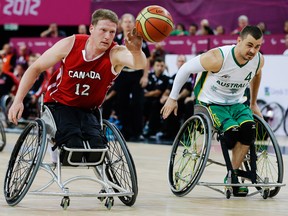 Kevin Anderson, left, last played in a Paralympics at the London 2012 Games.