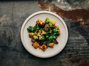 Potato gnocchi with lap cheong and kombu butter from How Wild Things Are