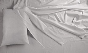 Puffy Sheets in Gray.