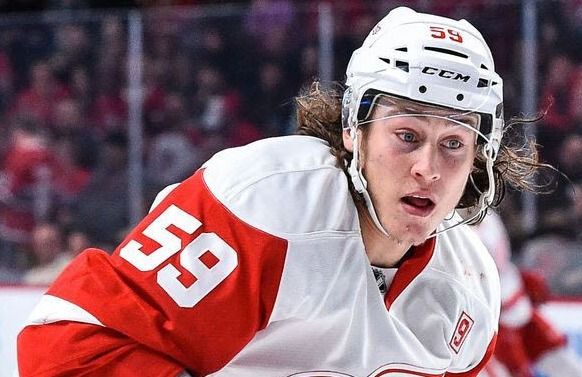 Tyler Bertuzzi, Red Wings' forward, says no vaccine is 'life choice