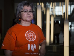 Phyllis Webstad, Mitbegründerin des Orange Shirt Day, abgebildet im Jahr 2016.