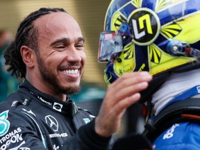 Lewis Hamilton wins the Formula One Russian Grand Prix.