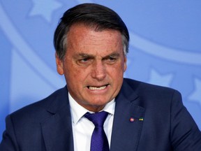 Brazil's President Jair Bolsonaro has urged Brazilians to come out in force on Tuesday to show their support for his government.