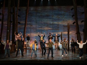 Take a gander: The cast of Come From Away.
