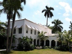 The house sits on 30,000 square feet of land on Palm Island, a gated community off a causeway between Miami and Miami Beach.