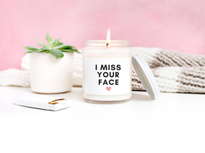 Tell someone how you feel with a Kim & Pom candle.
