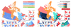 If you’re looking for noticeable differences between the 2019 (left) and 2021 (right) election maps, there’s a little piece of coastal B.C. that’s orange this time instead of red.