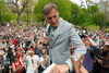 People’s Party of Canada Leader Maxime Bernier prepares to speak at a protest against COVID-19 restrictions, in Toronto on May 15, 2021.