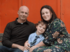 Veteran Tom Millar, his wife Eleanor Millar, and their son Ethan. Eleanor volunteers with Together We Stand.