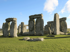 Stonehenge's megalith stones date back roughly 4,500 years.