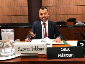 Marwan Tabbara as chair of the human rights subcommittee.