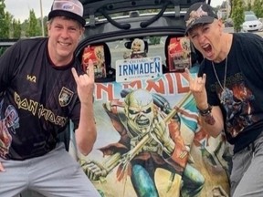 Parents at Eden High School in St. Catharines, Ont. created a petition to remove Principal Sharon Burns (right) due to her unabashed fandom of Iron Maiden.
