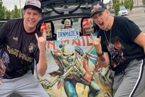 Parents at Eden High School in St. Catharines, Ont. created a petition to remove Principal Sharon Burns (right) due to her unabashed fandom of Iron Maiden.