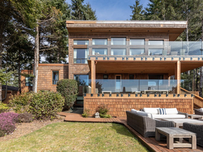 A picture of the $18.8 million Tofino beach house where Prime Minister Justin Trudeau spent the first National Day for Truth and Reconciliation. The property is currently for sale, and the listing dubs it a "surfer's paradise."