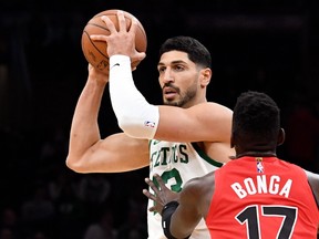 Boston Celtics center Enes Kanter.